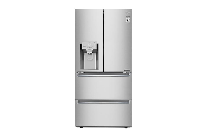 LG 33" 18 cu.ft. Counter-Depth French 4-Door Refrigerator | Ice & Water Dispenser |, LRMXC1803S