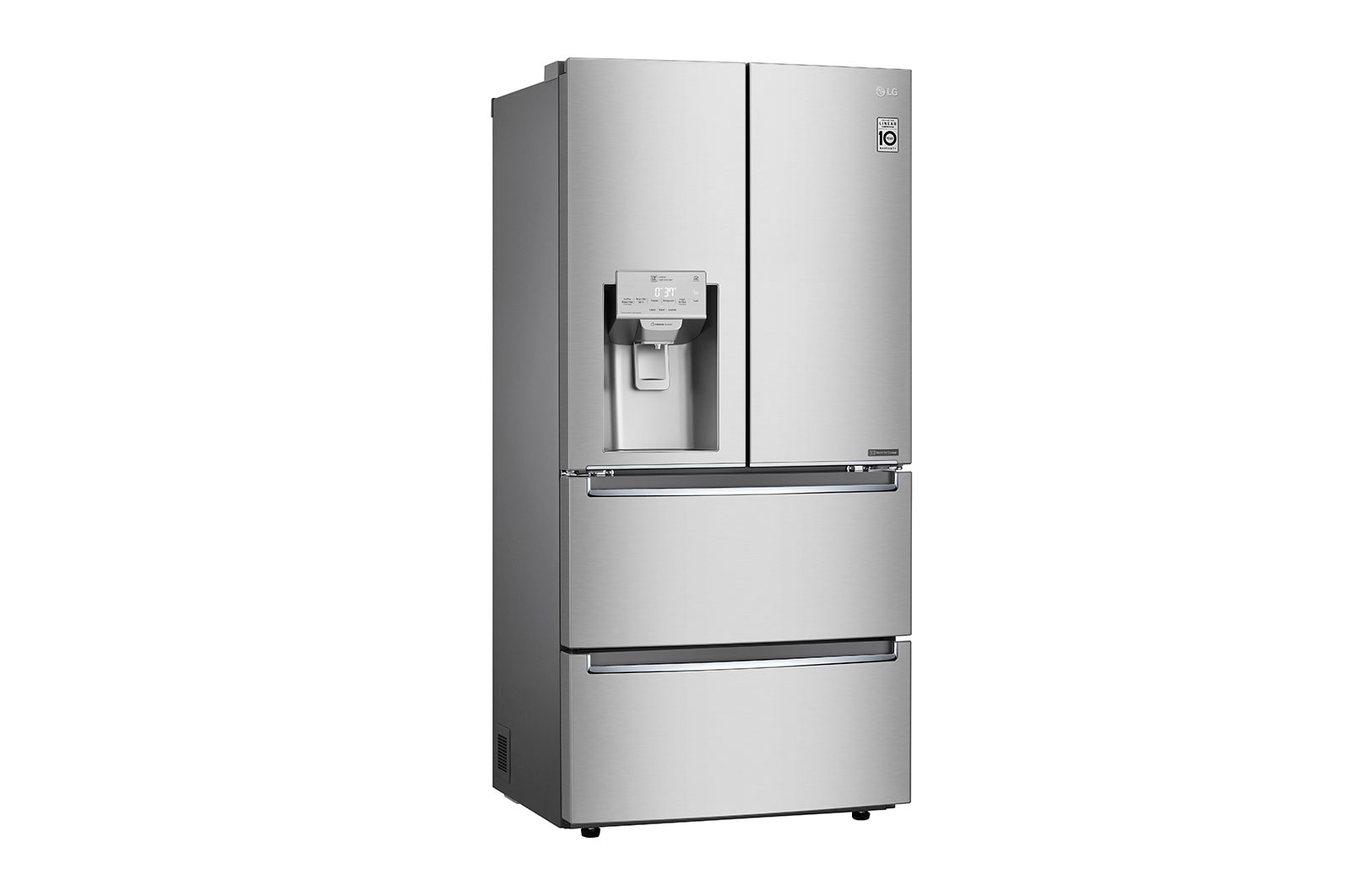 LG 33" Counter Depth 4-Door Refrigerator, 18.3 capacity, LRMXC1803S