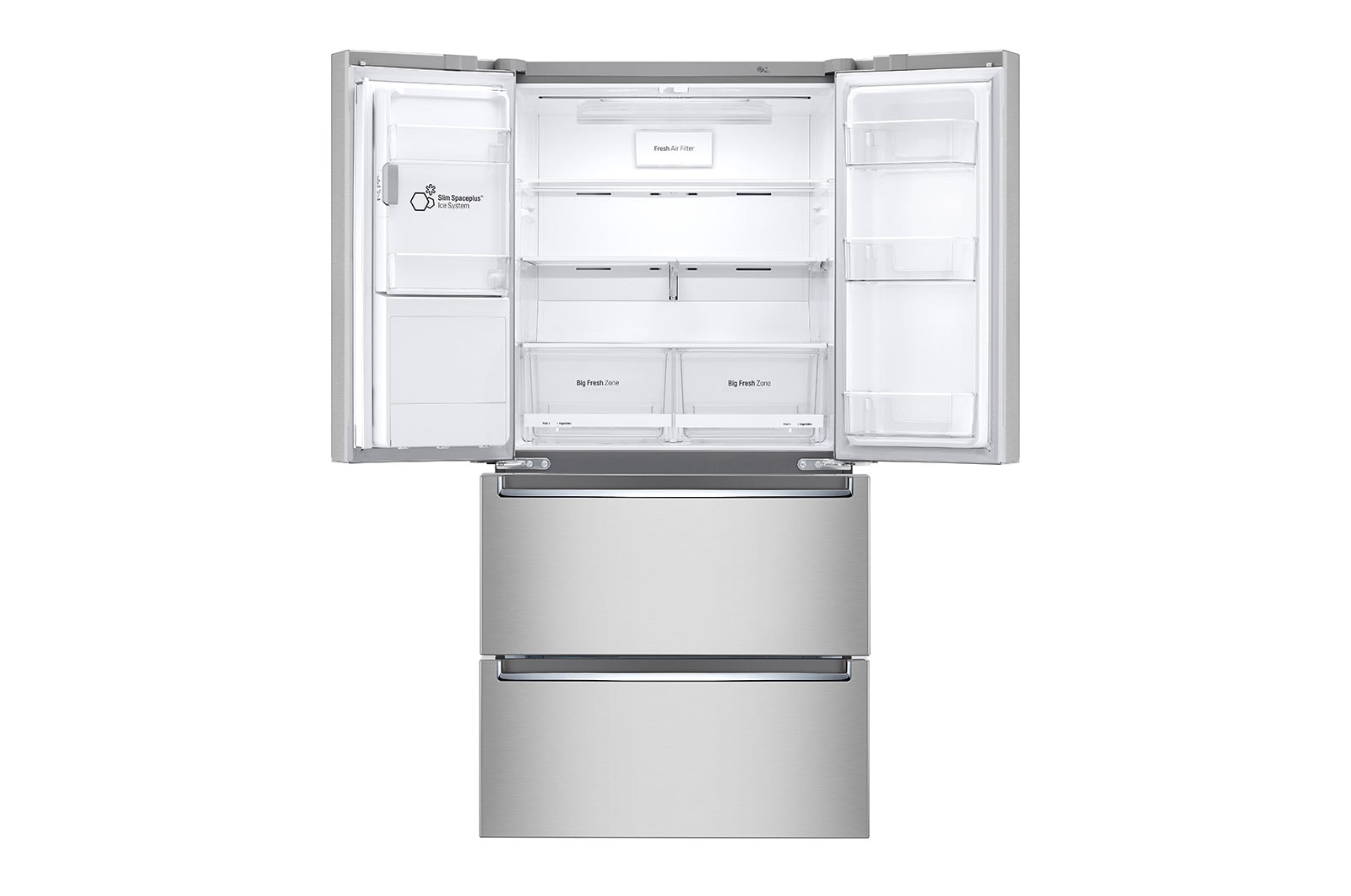 LG 33" Counter Depth 4-Door Refrigerator, 18.3 capacity, LRMXC1803S