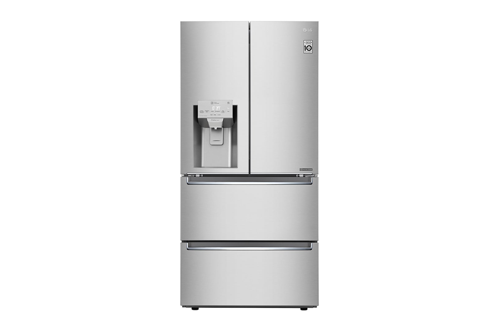 Front view of 33&#34; Counter Depth 4-Door Refrigerator, 18.3 capacity LRMXC1803S
