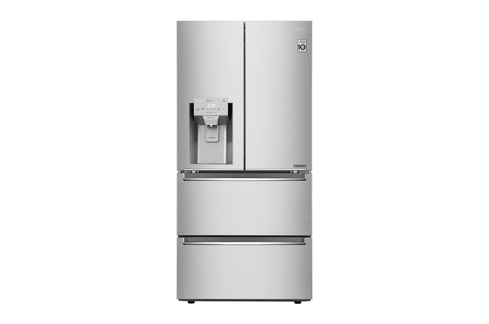 LG 33" Counter Depth 4-Door Refrigerator, 18.3 capacity, LRMXC1803S