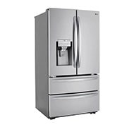 LG 22 cu ft. Smart Counter Depth Double Freezer Refrigerator with Craft Ice™, LRMXC2206S