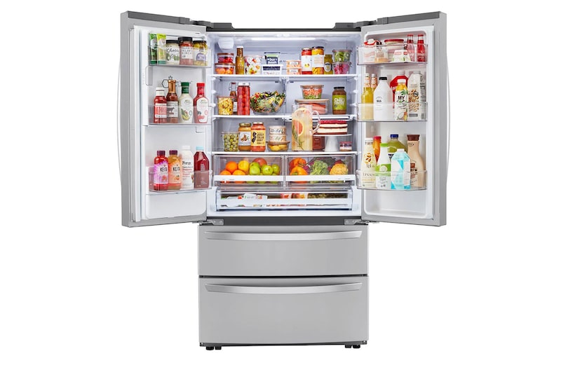 LG 28 cu.ft. 4-Door French Door Refrigerator with Four Types of Craft Ice®, LRMXS2806S