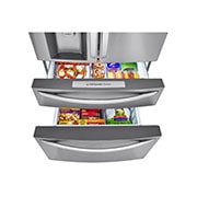 Freezer Interior Filled view