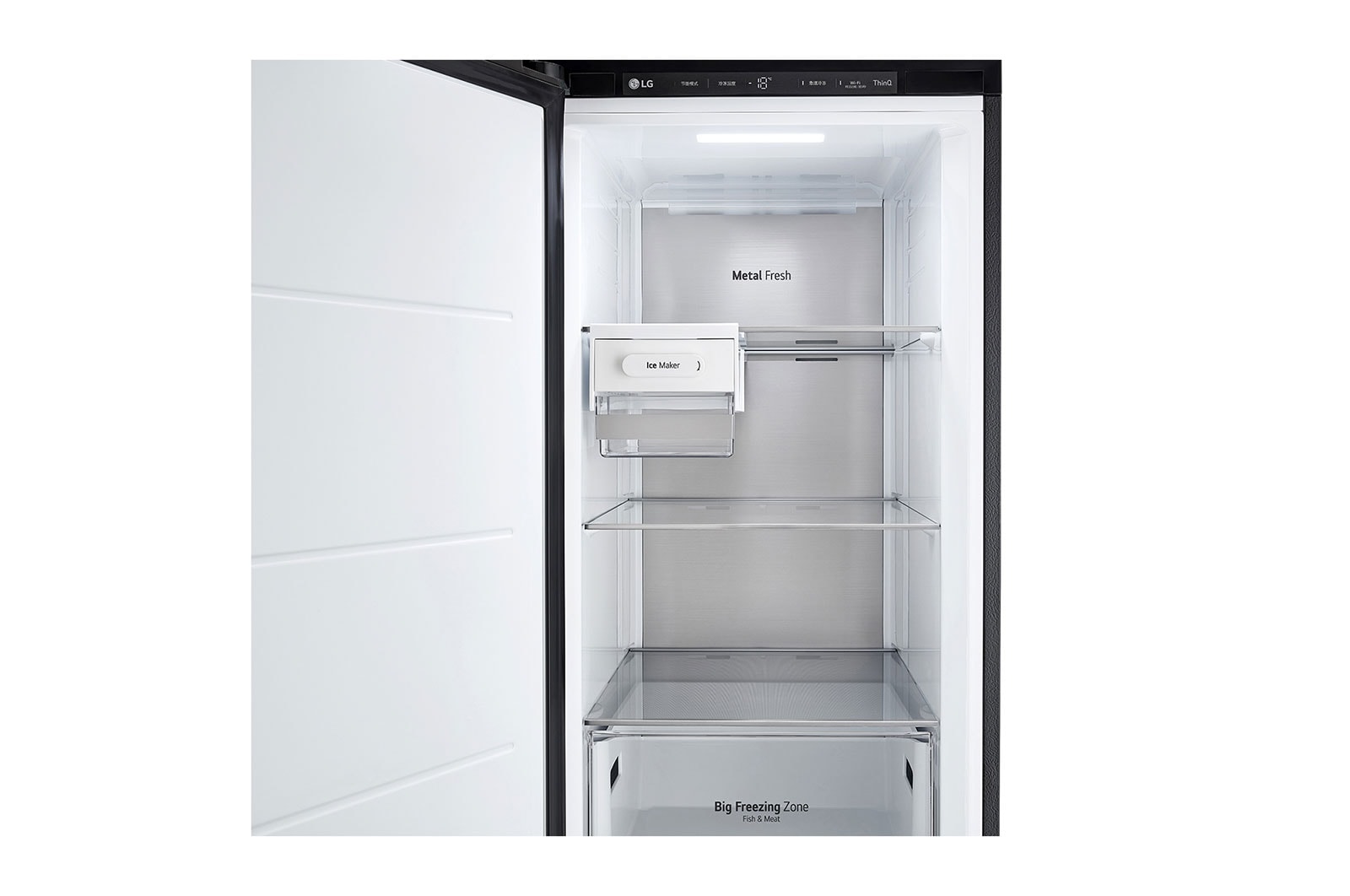 LG 24'' Customizable Column Freezer, Counter Depth, 11.4 cu. ft., LROFC1114G