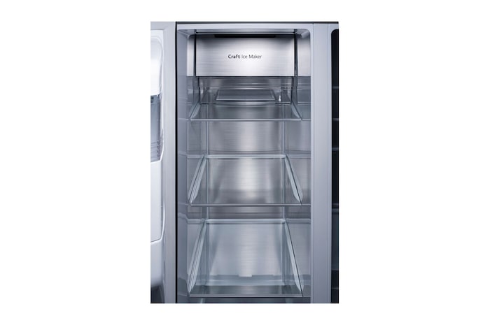LG 36" 27 cu.ft. InstaView® Standard-Depth Side by Side Refrigerator | Ice & Water Dispenser | Dual Ice Maker with Craft Ice®, LRSOS2706S