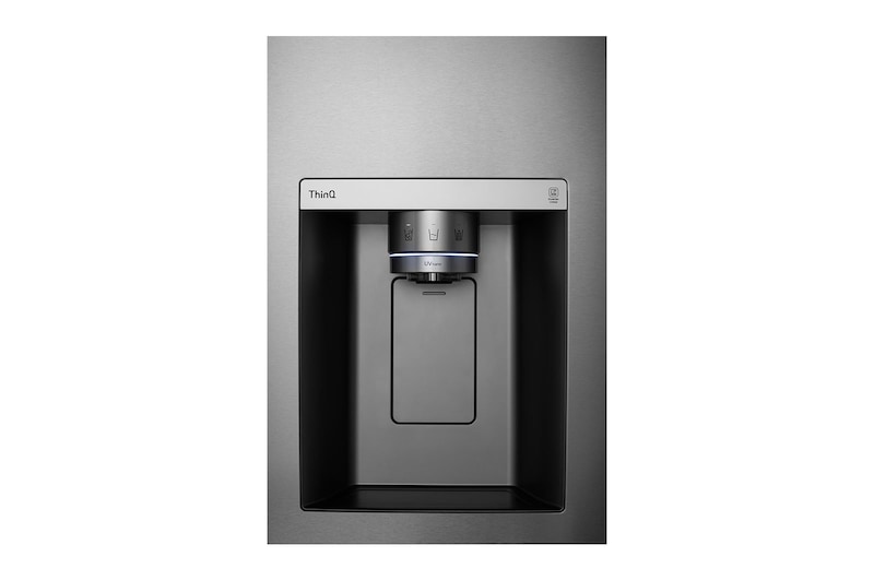 LG 36" 27 cu.ft. InstaView® Standard-Depth Side by Side Refrigerator | Ice & Water Dispenser | Dual Ice Maker with Craft Ice®, LRSOS2706S