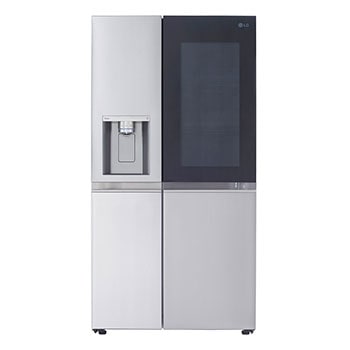 LG 36" 27 cu.ft. InstaView® Standard-Depth Side by Side Refrigerator | Ice & Water Dispenser | Dual Ice Maker with Craft Ice®, LRSOS2706S