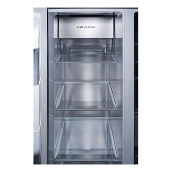 LG 36" 27 cu.ft. InstaView® Standard-Depth Side by Side Refrigerator | Ice & Water Dispenser | Dual Ice Maker with Craft Ice®, LRSOS2706S
