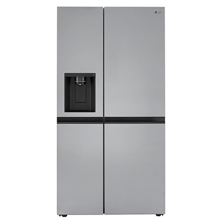 LG LRSOS2706S 36 Inch Freestanding Side by Side Smart Refrigerator with  27.1 Cu. Ft. Total Capacity, Edge-to-Edge InstaView®, Dual Ice Maker,  UVnano™ Dispenser, Cool Guard Panel, ADA Compliant, and ENERGY STAR®  Certified