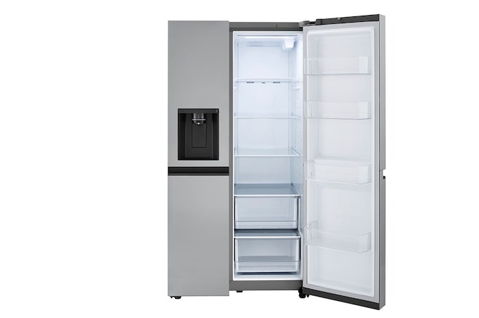 LG 27 cu.ft. Side by Side Refrigerator with Smooth Touch Dispenser, LRSXS2706V