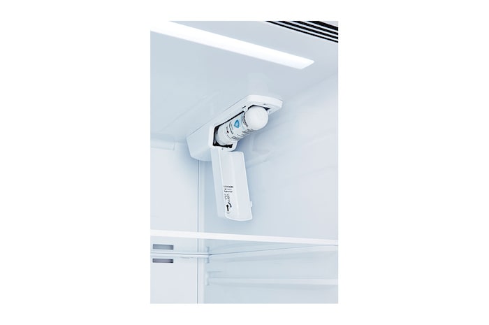 LG 27 cu.ft. Side by Side Refrigerator with Smooth Touch Dispenser, LRSXS2706V