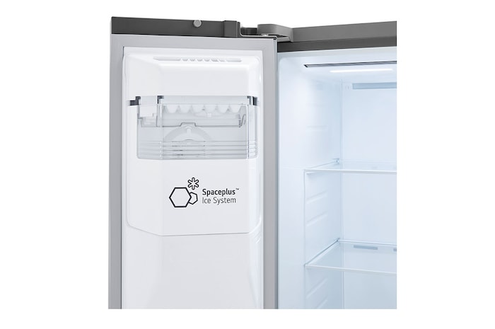LG 27 cu.ft. Side by Side Refrigerator with Smooth Touch Dispenser, LRSXS2706V
