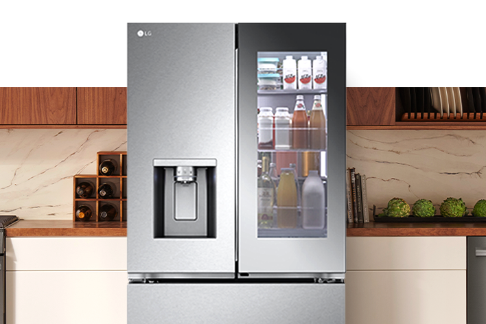 Flat Panel Door Design with Pocket Handles