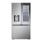 LG 26 cu. ft. Smart Mirror InstaView® Counter-Depth MAX™ French Door Refrigerator with Four Types of Ice, LRYKC2606S