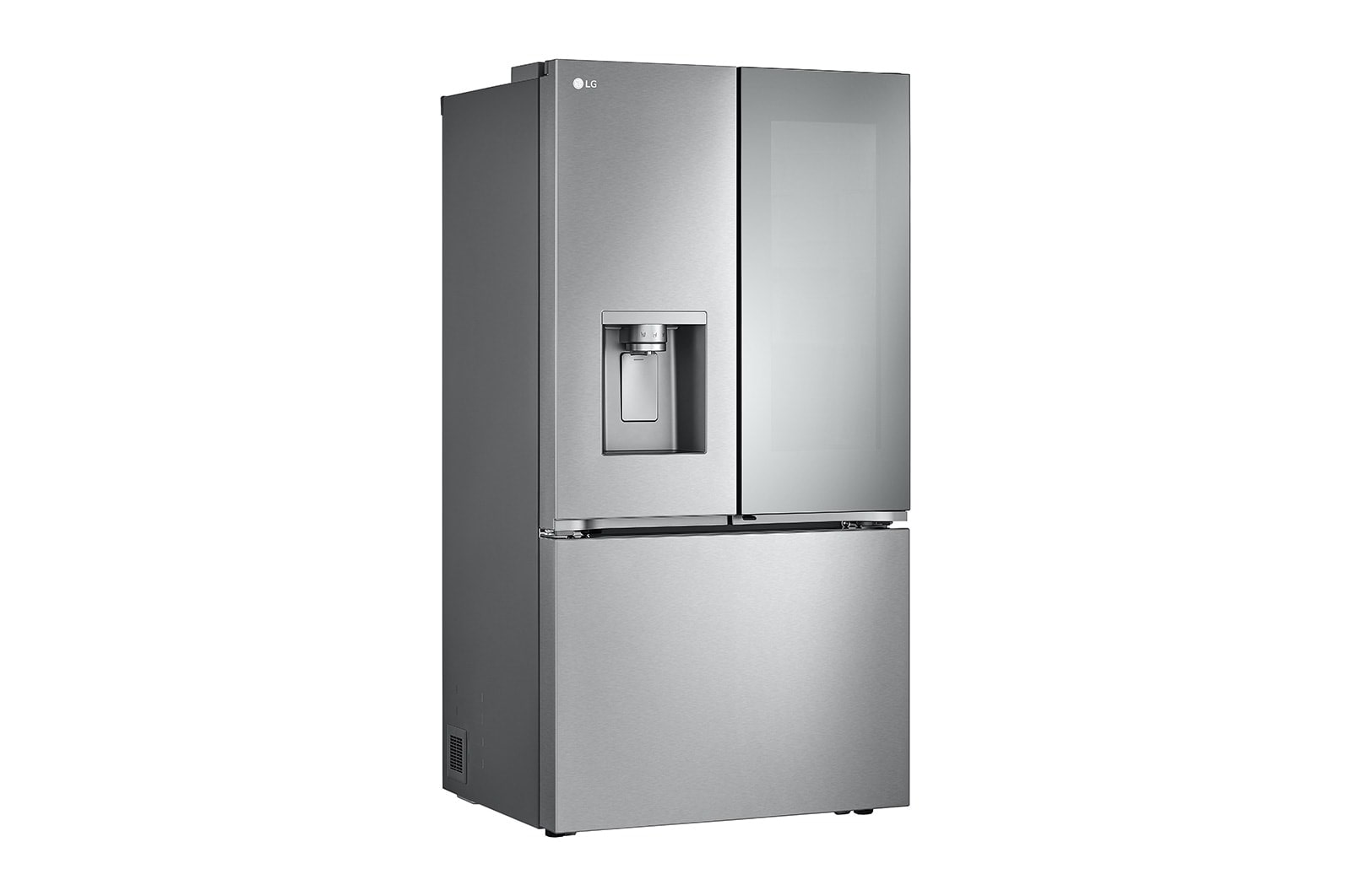 LG 31 cu.ft. Smart Mirror InstaView® Door-in-Door® Refrigerator with Four Types of Ice, LRYKS3106S