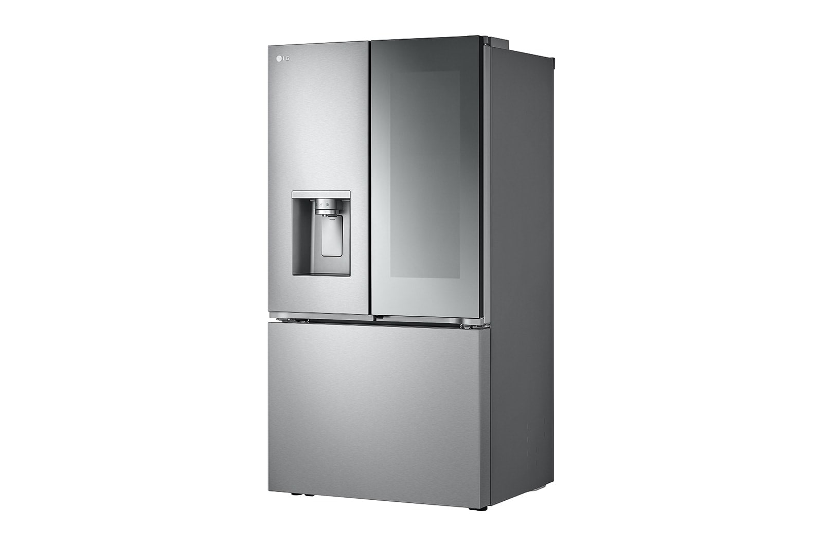 LG 31 cu.ft. Smart Mirror InstaView® Door-in-Door® Refrigerator with Four Types of Ice, LRYKS3106S