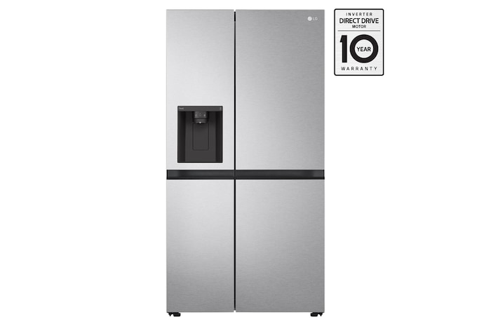 Front view of LG Refrigerators, Side by side LS23C4230V