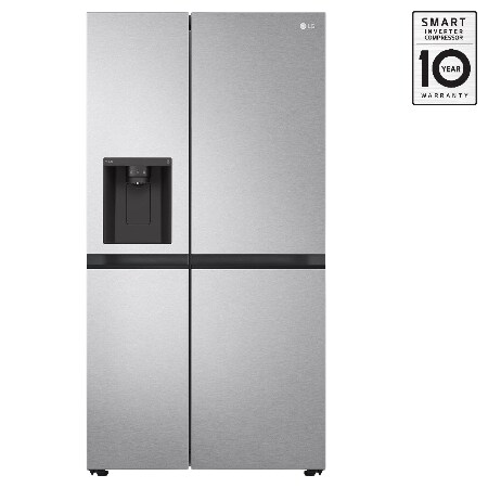 LG 36" 23 cu. ft. Counter-Depth Side by Side Refrigerator | Ice & Water Dispenser