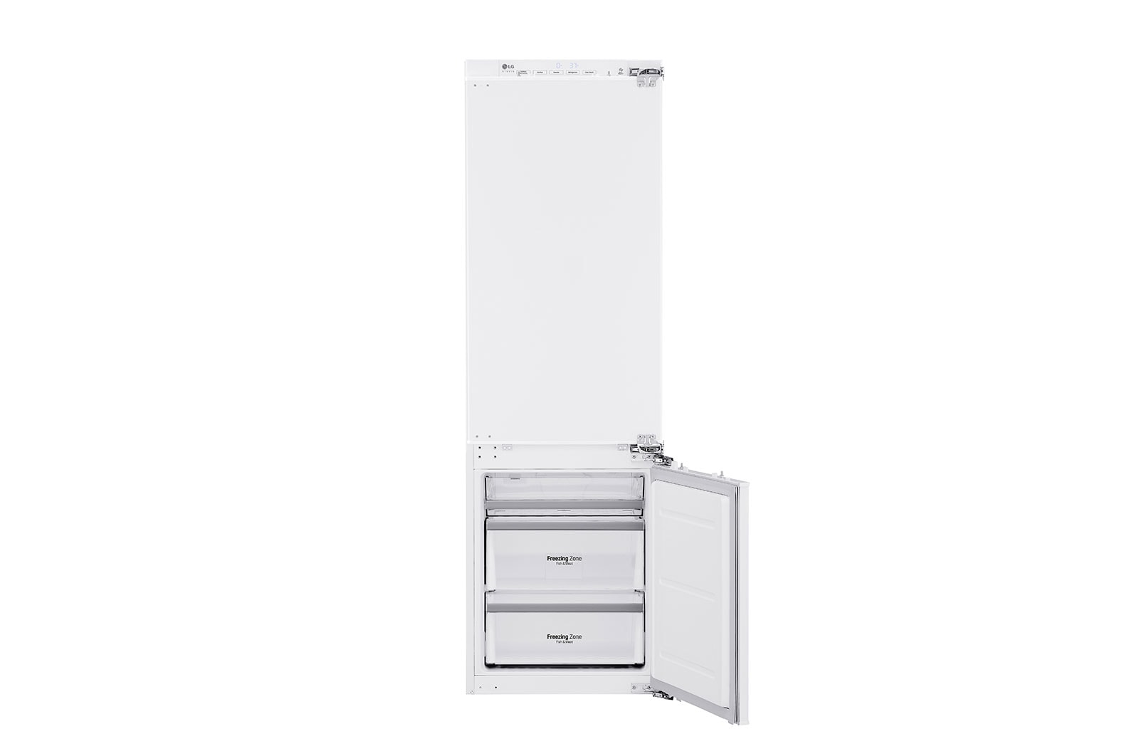 LG 22", Panel-Ready Counter Depth Combi 2 Door Bottom Freezer, 9 cu.ft. , LSBNC1021P