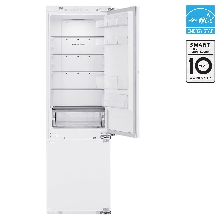 22" 9 cu. ft. LG STUDIO Counter-Depth Panel Ready Bottom Freezer Refrigerator