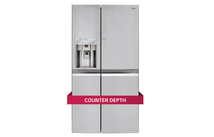 LG Counter Depth, Door in Door, 10 YEAR WARRANTY ON LINEAR COMPRESSOR, Smart Cooling Plus System, LSC22991ST