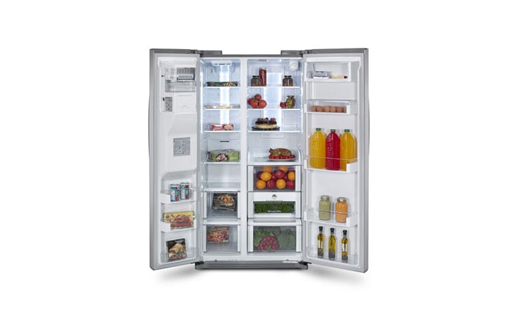 LG 36 Inch, 23.5 cu.ft. Side-By-Side Counter Depth Refrigerator, LSC24971ST