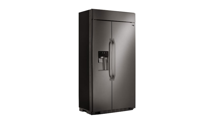 LG STUDIO - 42" Ultra-Large Capacity Black Stailness Steel Side-by-Side Refrigerator with Ice & Water Dispenser, 26 cu. ft., LSSB2696BD