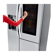 LG 22 cu.ft. InstaView™ Door-in-Door® Side-By-Side Counter-Depth Refrigerator, LSXC22396S
