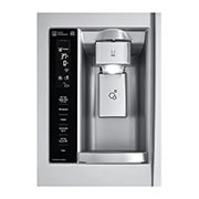 LG 22 cu.ft. InstaView™ Door-in-Door® Side-By-Side Counter-Depth Refrigerator, LSXC22396S