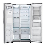 LG 22 cu.ft. InstaView™ Door-in-Door® Side-By-Side Counter-Depth Refrigerator, LSXC22396S