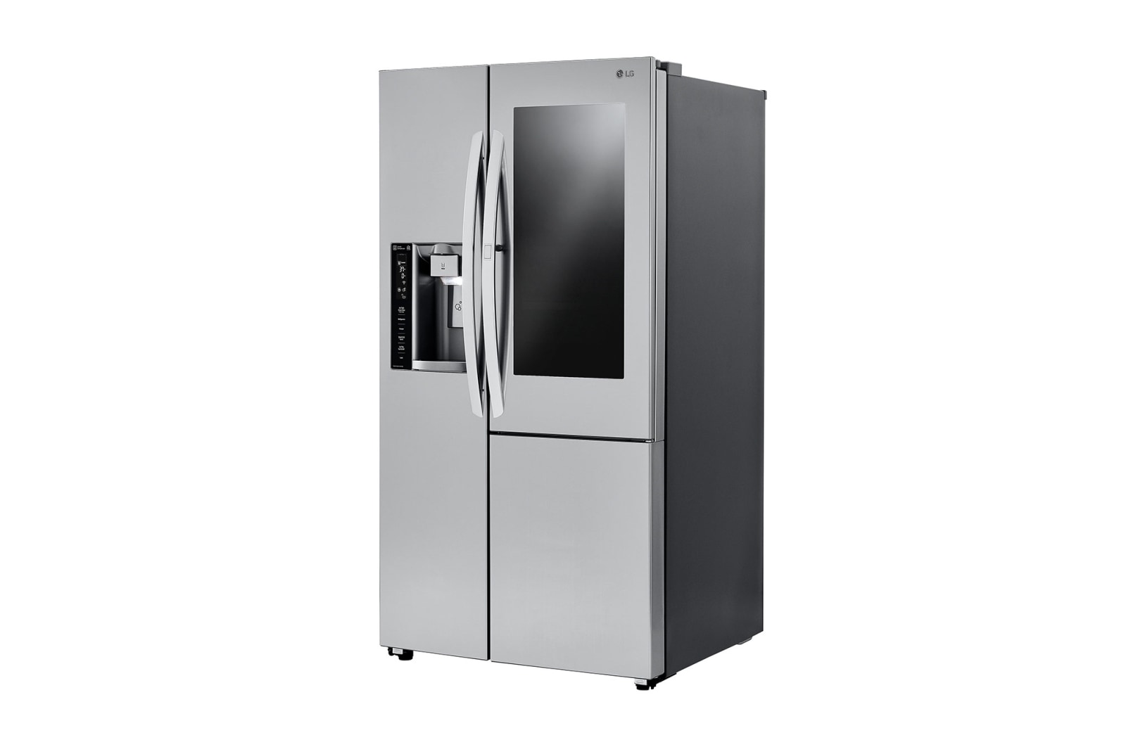 LG 22 cu.ft. InstaView™ Door-in-Door® Side-By-Side Counter-Depth Refrigerator, LSXC22396S