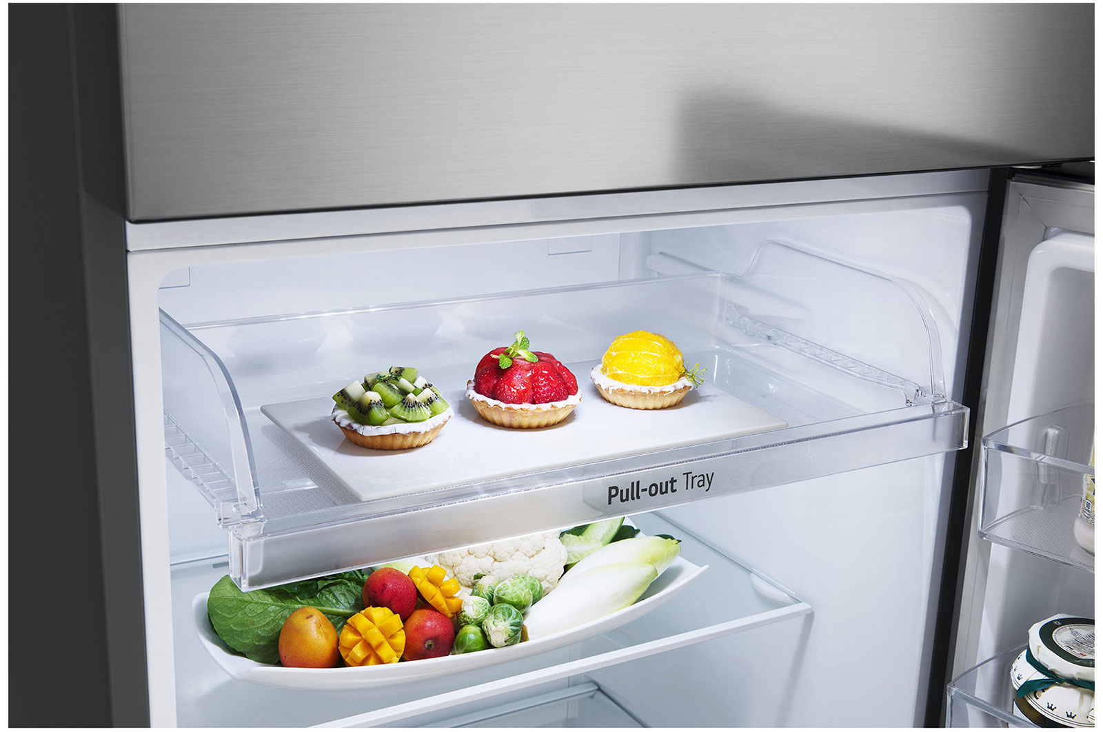 Pull out Tray view