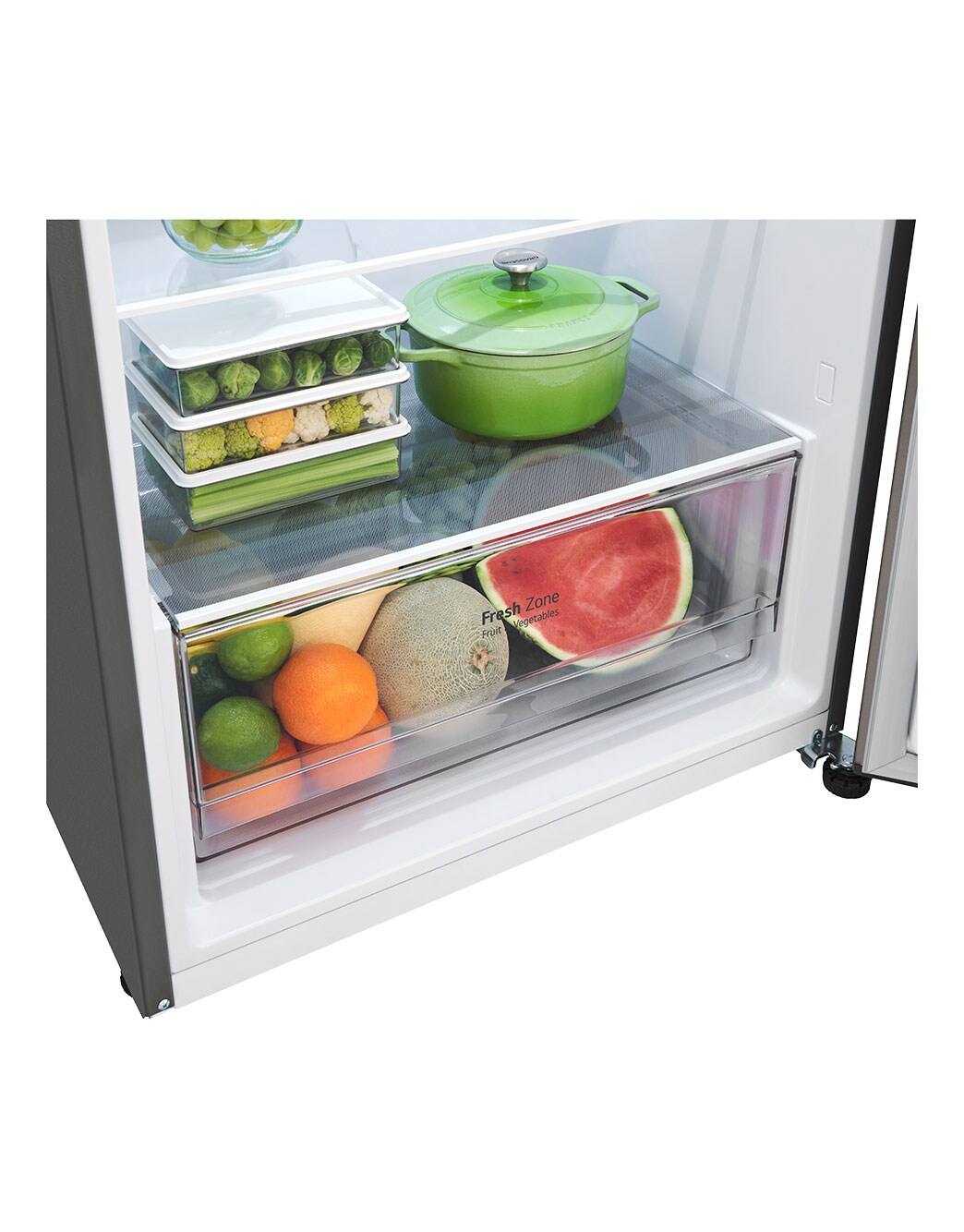 28'' Counter Depth Compact Top Freezer Refrigerator with DoorCooling+
