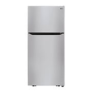 Front view of 30” Top Mount Refrigerator, 20 cu.ft. LTCS20040S