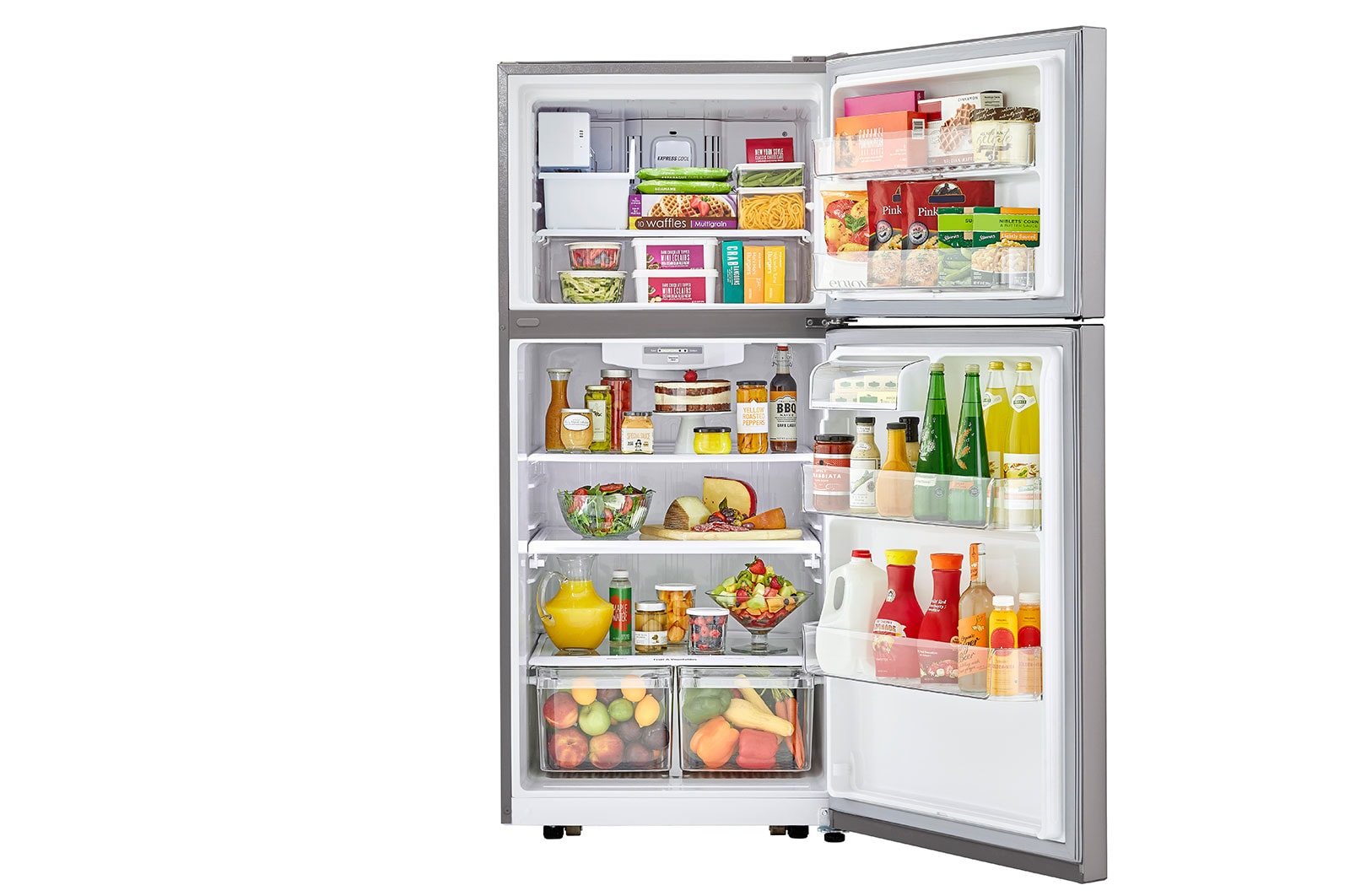 LG 30” Top Mount Refrigerator, 20 cu.ft., LTCS20040S