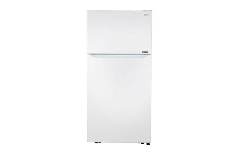 Front view of 30&#39;&#39; Mega Capacity Top Freezer Refrigerator with Premium LED Lighting, 20 cu.ft. LTNS20220W