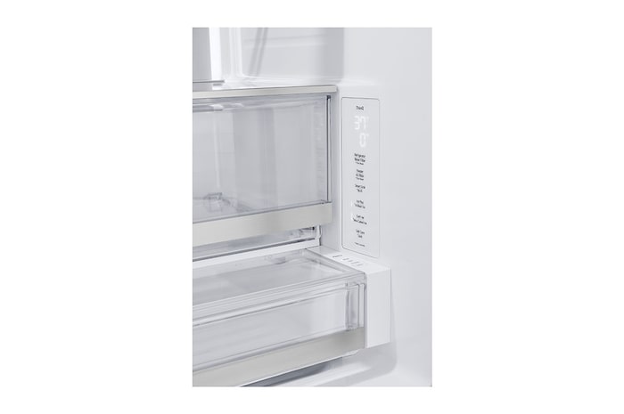LG 36" 26 cu.ft. Counter-Depth MAX™ French 3-Door Refrigerator | Ice & Water Dispenser | 4 Types of Ice with Craft Ice®, LRYXC2606S