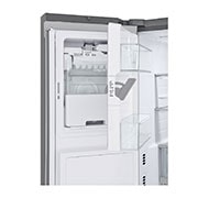 LG 26 cu. ft. Counter-Depth MAX<sup>™ </sup>French Door Refrigerator with Four Types of Ice, LRYXC2606S