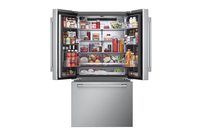 Front All Open filled view