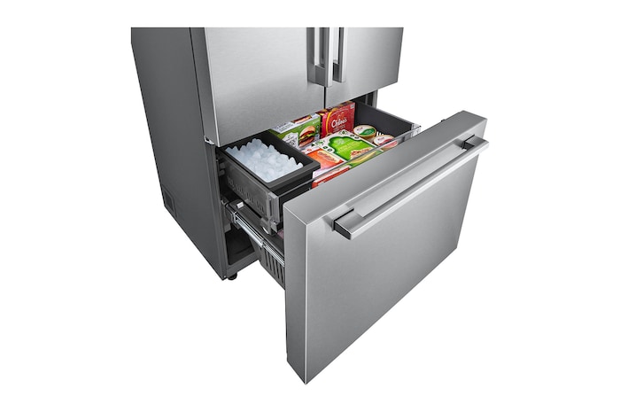 Freezer Drawer filled view