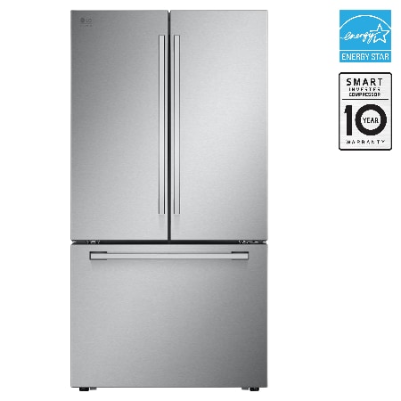 36" 27 cu. ft. LG STUDIO Counter-Depth MAX French 3-Door Refrigerator | Internal Water Dispenser | Ice Maker