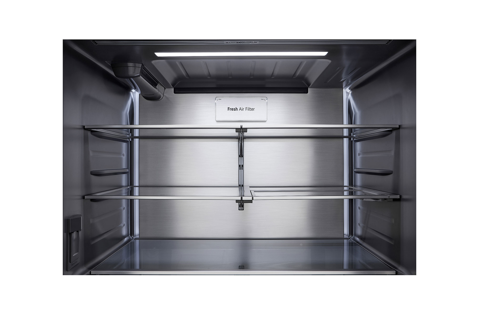 LG Studio 27 cu. ft. Smart Counter Depth 3-Door French Door Refrigerator in Essence White with Water and Ice SRFB27W3 on Fridge.com