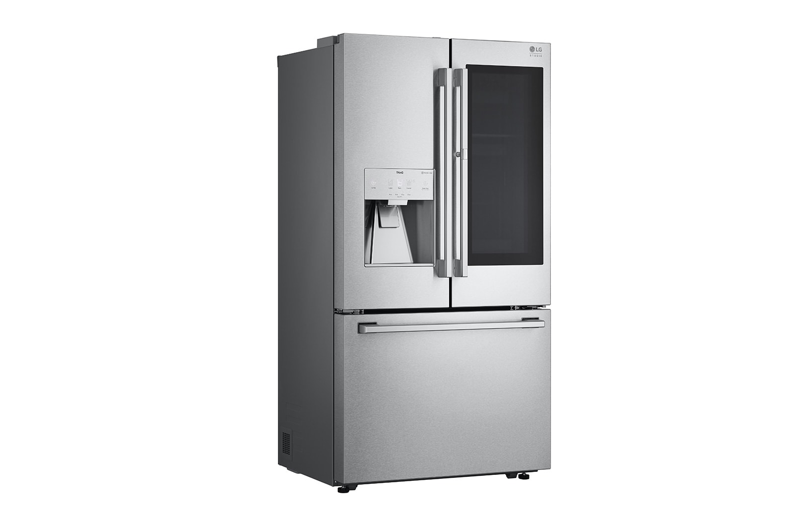LG STUDIO 24 cu. ft. Smart InstaView® Door-in-Door® Large Capacity Counter-Depth Refrigerator with Craft Ice™ Maker, SRFVC2416S