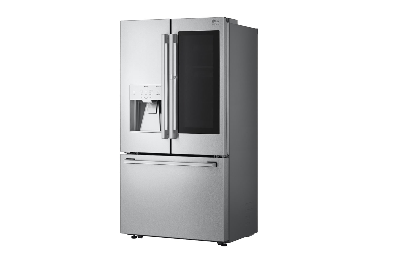 LG STUDIO 24 cu. ft. Smart InstaView® Door-in-Door® Large Capacity Counter-Depth Refrigerator with Craft Ice™ Maker, SRFVC2416S