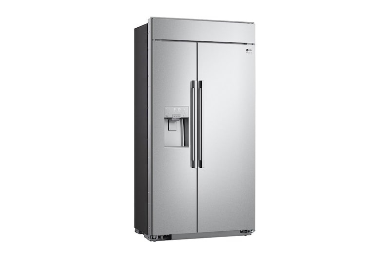 LG 42" 26 cu.ft. LG STUDIO Built-In Side by Side Refrigerator | Ice & Water Dispenser | Flush Design, SRSXB2622S