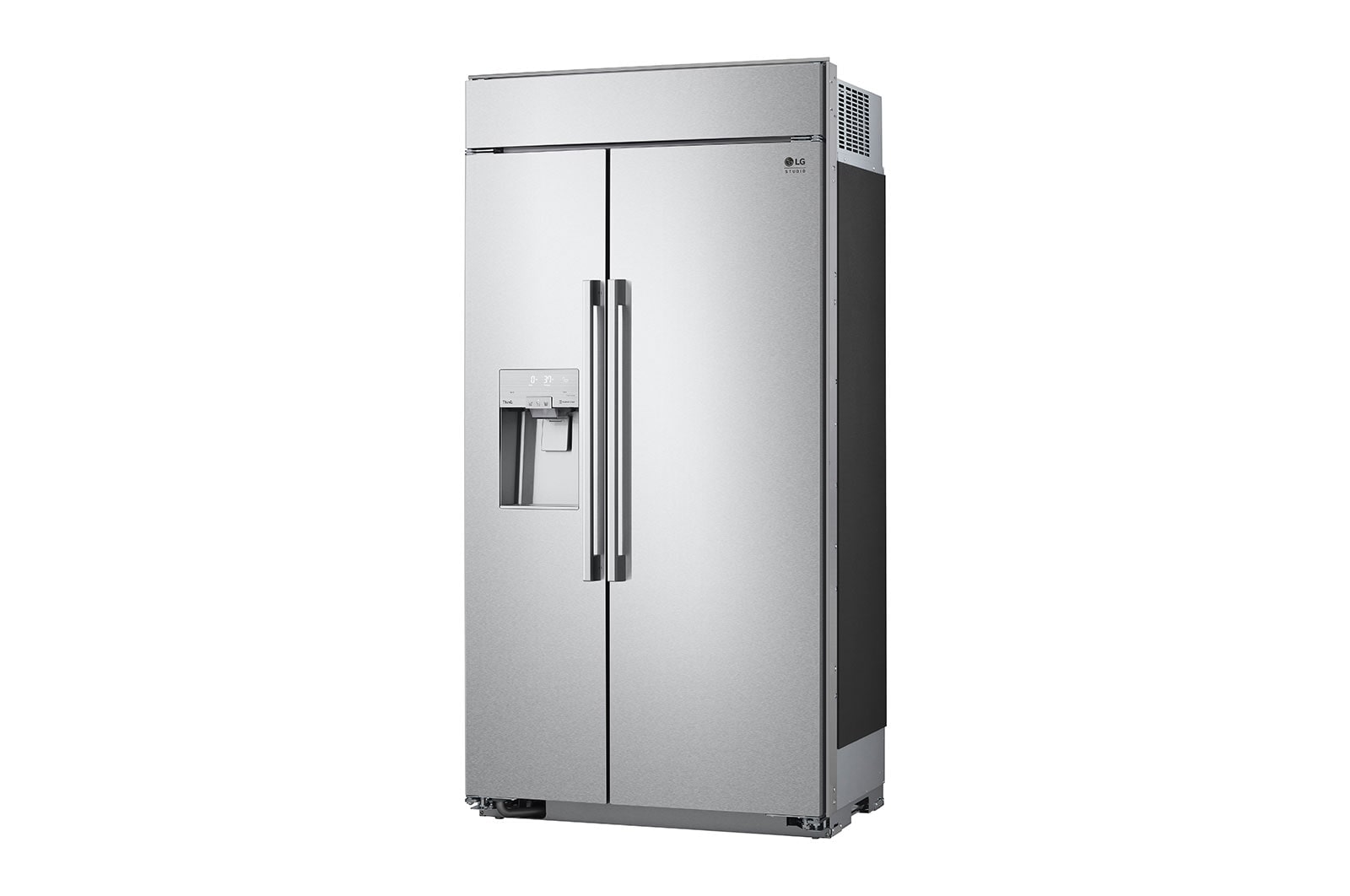 LG STUDIO 26 cu. ft. Smart Side-by-Side Built-In Refrigerator with Ice & Water, SRSXB2622S