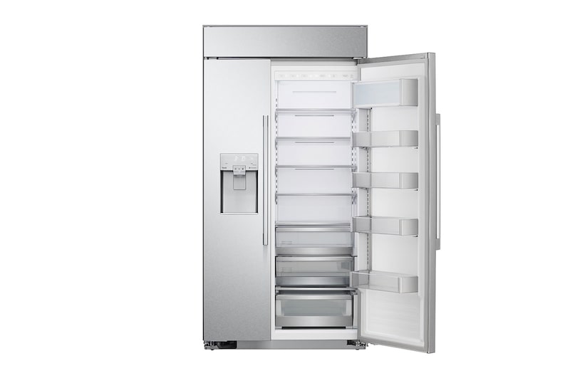 LG 42" 26 cu.ft. LG STUDIO Built-In Side by Side Refrigerator | Ice & Water Dispenser | Flush Design, SRSXB2622S