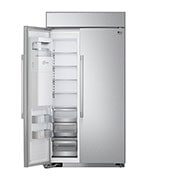 LG STUDIO 26 cu. ft. Smart Side-by-Side Built-In Refrigerator with Ice & Water, SRSXB2622S