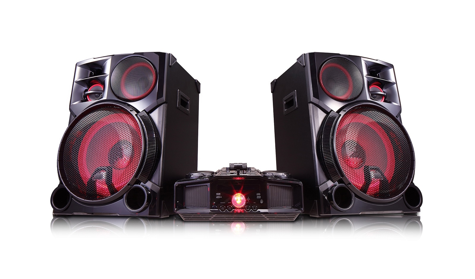 Front view of 4800W Hi-Fi Entertainment System with Bluetooth<sup>®</sup> Connectivity CM9960